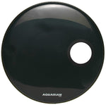 Aquarian 20" Regulator Resonant 1ply W/ Port Bass Drum Head