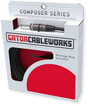 Gator Composer Series 10' Strt To Strt Instrument Cable