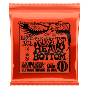 Ernie Ball 2215 Skinny Top Heavy Bottom - Electric Guitar Strings 10-52