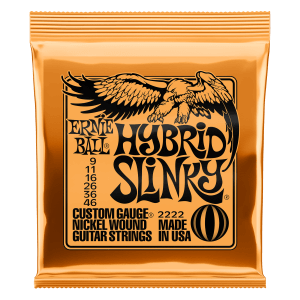 Ernie Ball 2222 Hybrid Slinky - Electric Guitar Strings 9-46