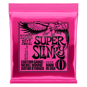 Ernie Ball 2223 Super Slinky - Electric Guitar Strings 9-42