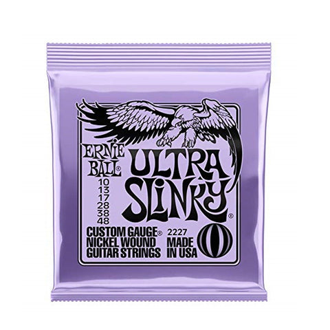 Ernie Ball Electric Guitar Strings Ernie Ball Ultra Slinky Nickelwound Electric Guitar Strings 10-48 Gauge - Texas Tour Gear