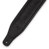 Levy's 3.25″ Wide Butter Leather Guitar Strap – PM32BH-BLK