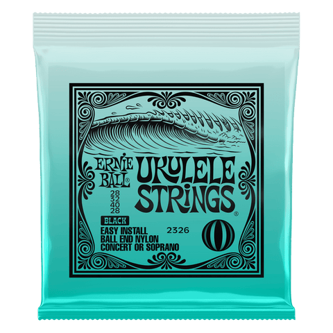 Ernie Ball Ukulele Strings Black - Texas Tour Gear